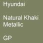 Preview: Hyundai, Natural Khaki Metallic, GP.